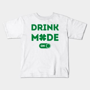 Drink mode on Kids T-Shirt